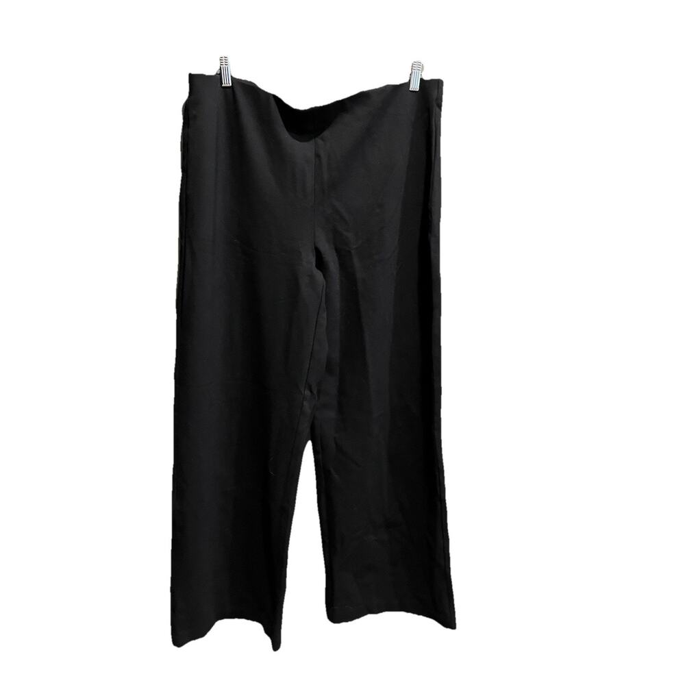 Hobbs London Black Pippa Wide Leg Trouser Women's Pants Size 12‎